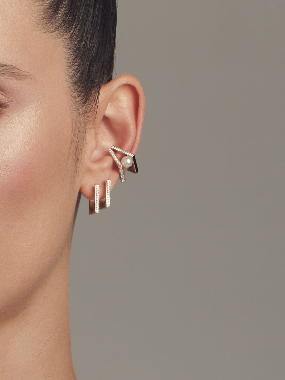 Curated ear detail