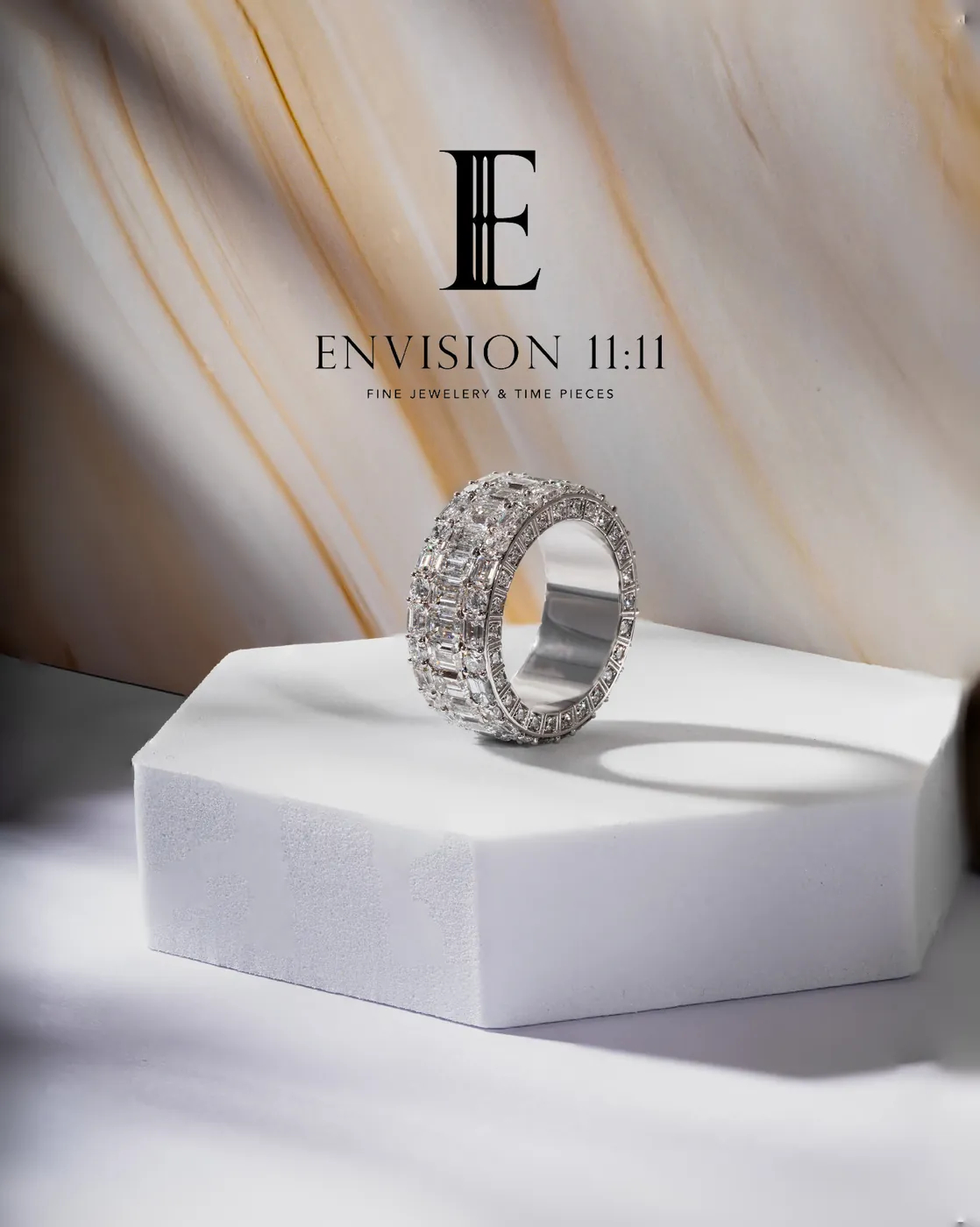 Men's diamond ring